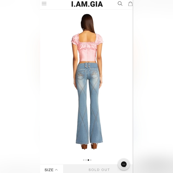 I.AM.GIA - Naomi Top Pink - Medium Women - Picture 2 of 4